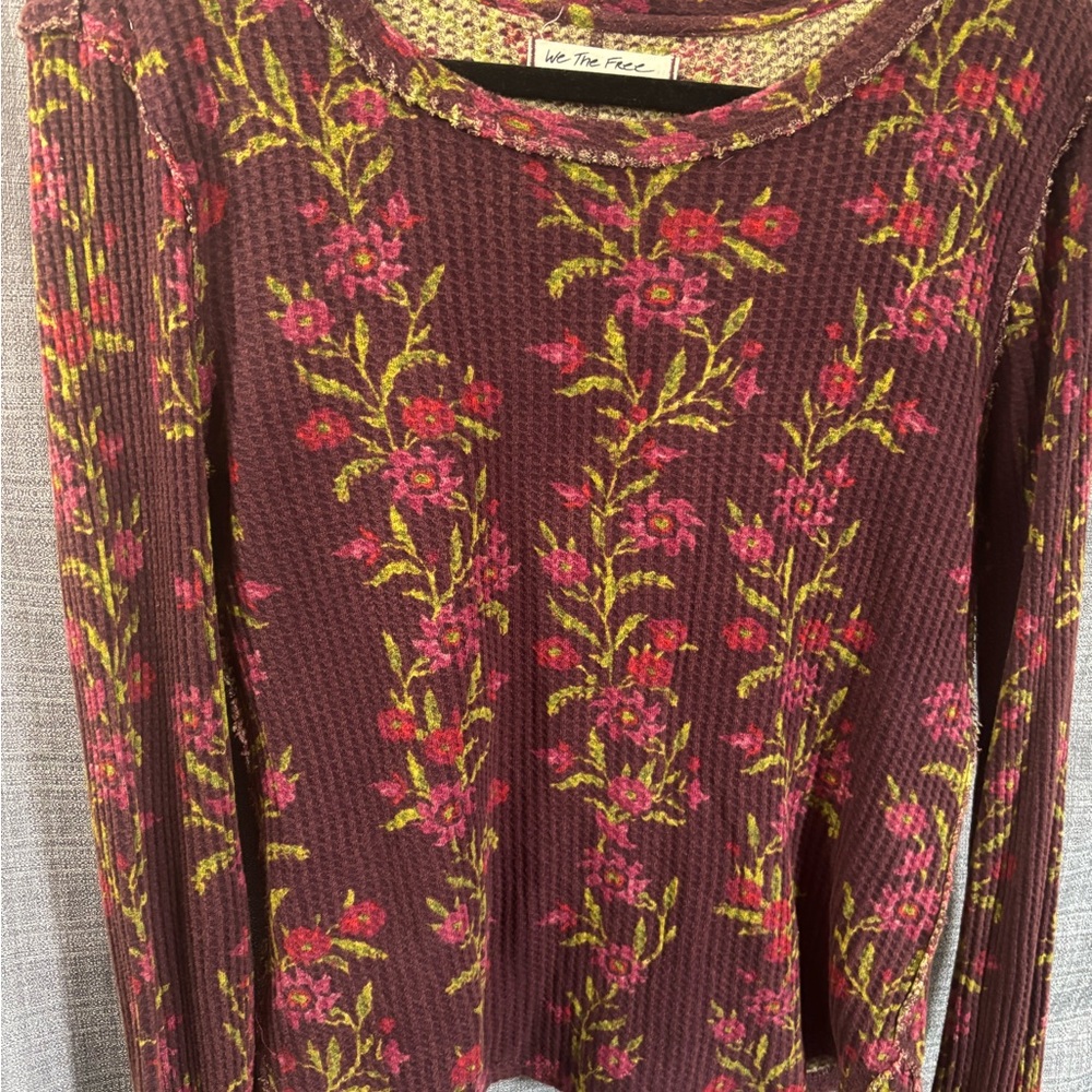 We The Free Multicolor Knit Top